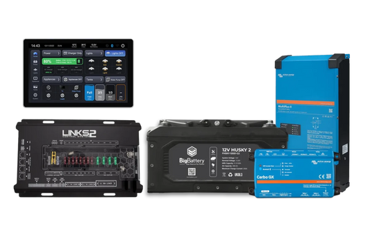 BigBattery 12V RV HUSKY2-Victron-LINKS2 Control System-EcoPowerit