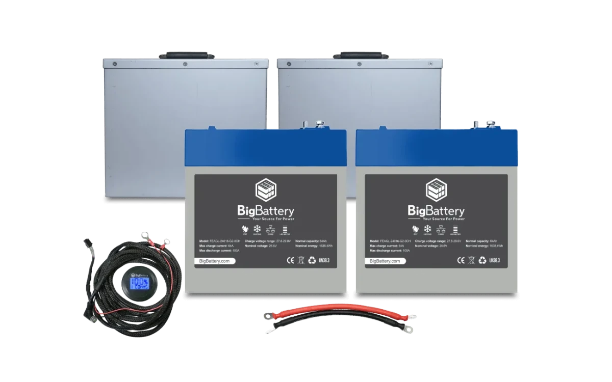 BigBattery 24V EAGLE 2 LiFePO₄ Battery Kit (2x/3x/4x | 3.26kWh – 6.52kWh)-EcoPowerit