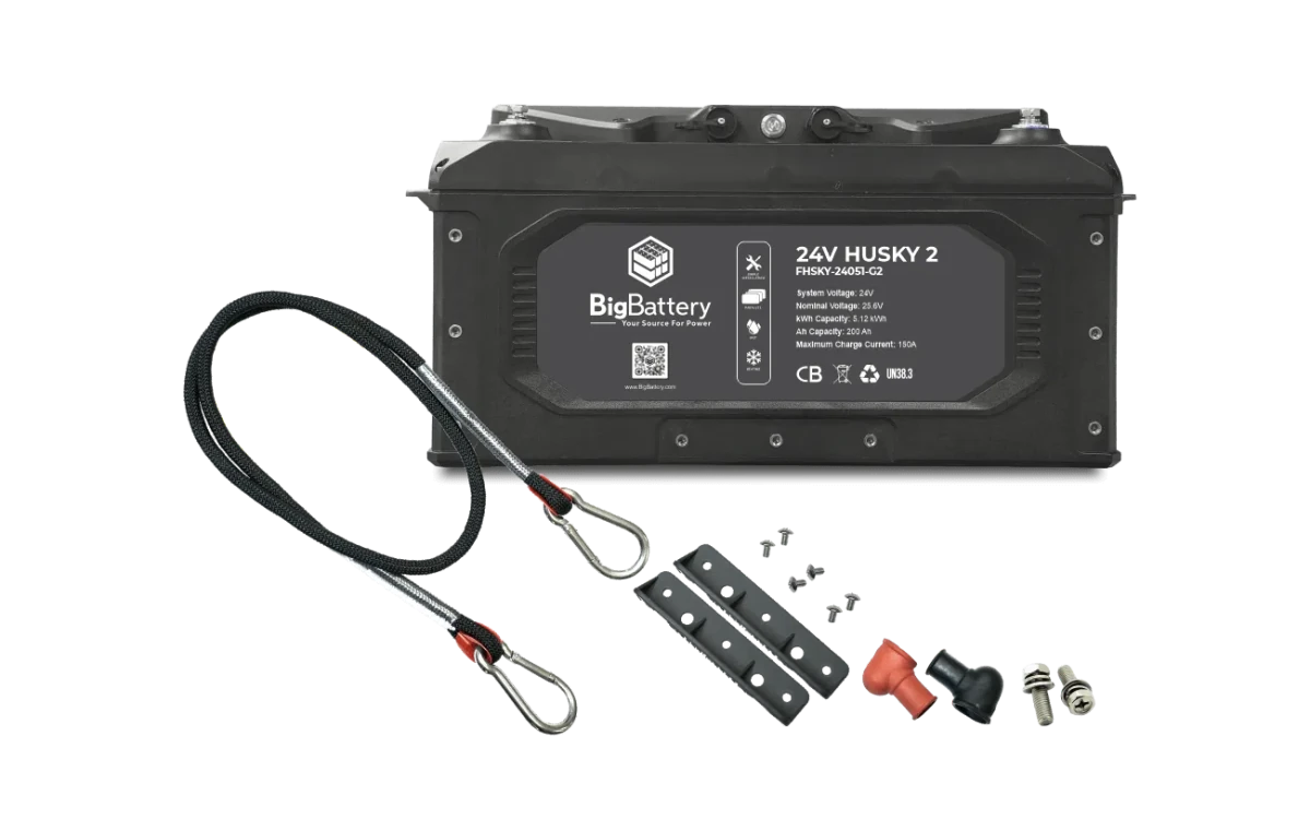 BigBattery 24V HUSKY 2 INV Kits-EcoPowerit