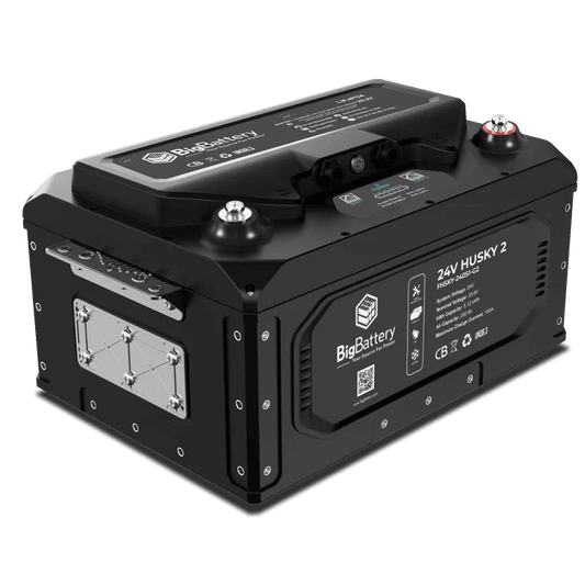 BigBattery 24V HUSKY 2 INV Lithium Battery 5.12kWh 200Ah | LiFePO4 | Inverter Comms | RV | Off-Grid | Marine Battery-EcoPowerit