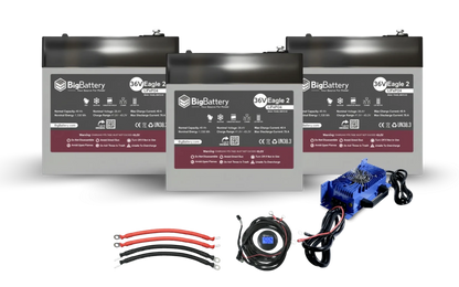 BigBattery 36V EAGLE 2 | 3.08kWh-6.16kWh) LiFePO₄ Battery Ultimate Kit-EcoPowerit
