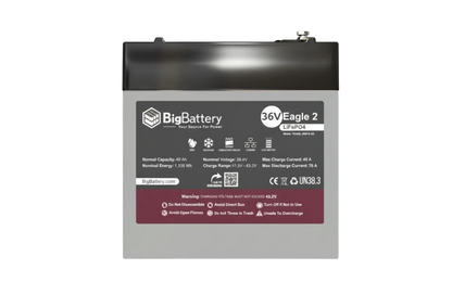 BigBattery 36V EAGLE 2 | 3.08kWh-6.16kWh) LiFePO₄ Battery Ultimate Kit-EcoPowerit