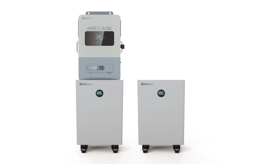 BigBattery 48V 15kWH NEXUS + APEX-6.5K Off-Grid System-EcoPowerit