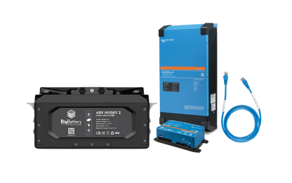 BigBattery 48V 1X HUSKY 2 KIT – Victron 48V MultiPlus-II 120V 3000W Inverter/Charger-EcoPowerit
