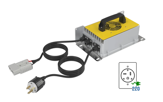 BigBattery 48V 220V AC 50A IP65 Weatherproof Lithium Charger (57.6V DC)-EcoPowerit