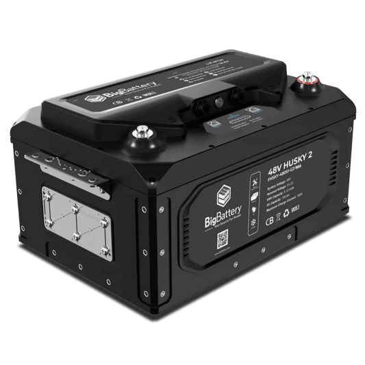 BigBattery 48V HUSKY 2 INV Lithium Battery 5.12kWh 100Ah | LiFePO4 | Inverter Comms | RV | Off-Grid | Marine Battery-EcoPowerit