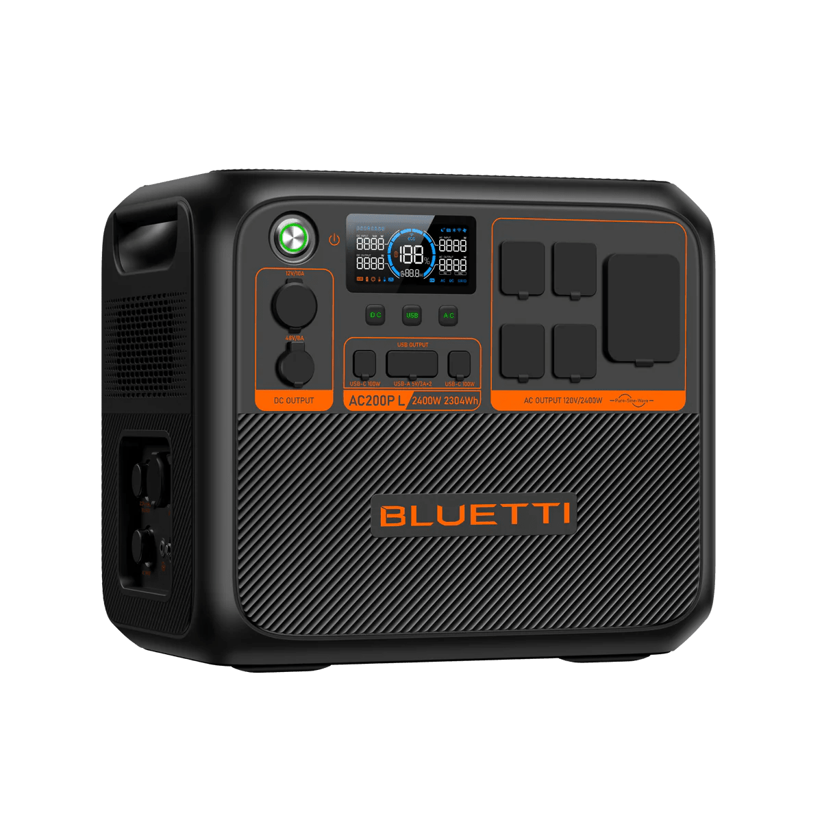 BLUETTI AC200P L Portable Power Station | 2,400W 2,304Wh-EcoPowerit