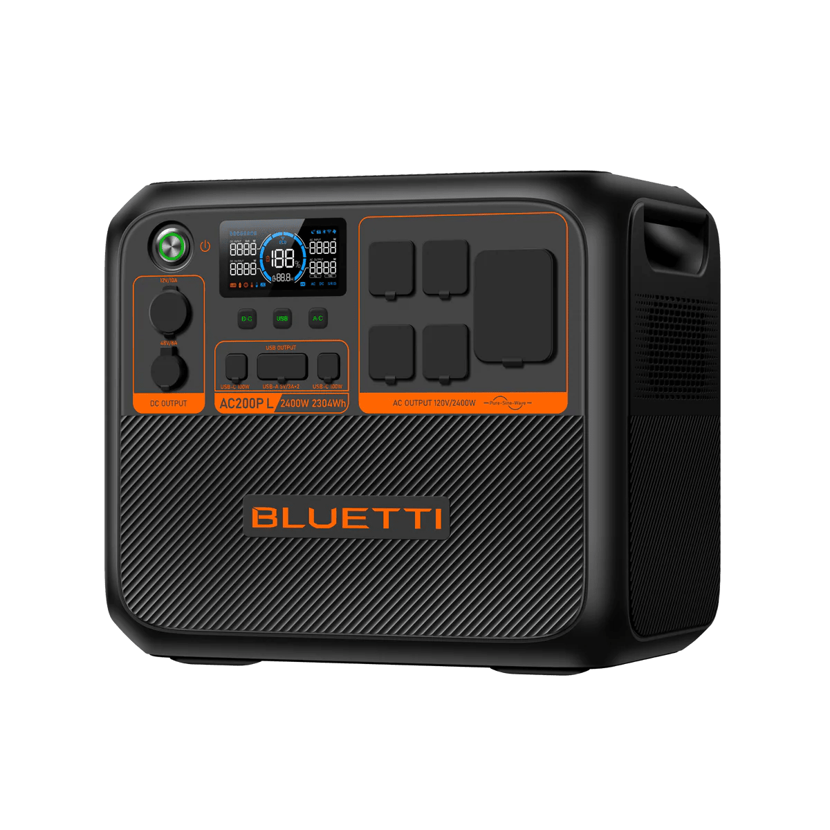 BLUETTI AC200P L Portable Power Station | 2,400W 2,304Wh-EcoPowerit