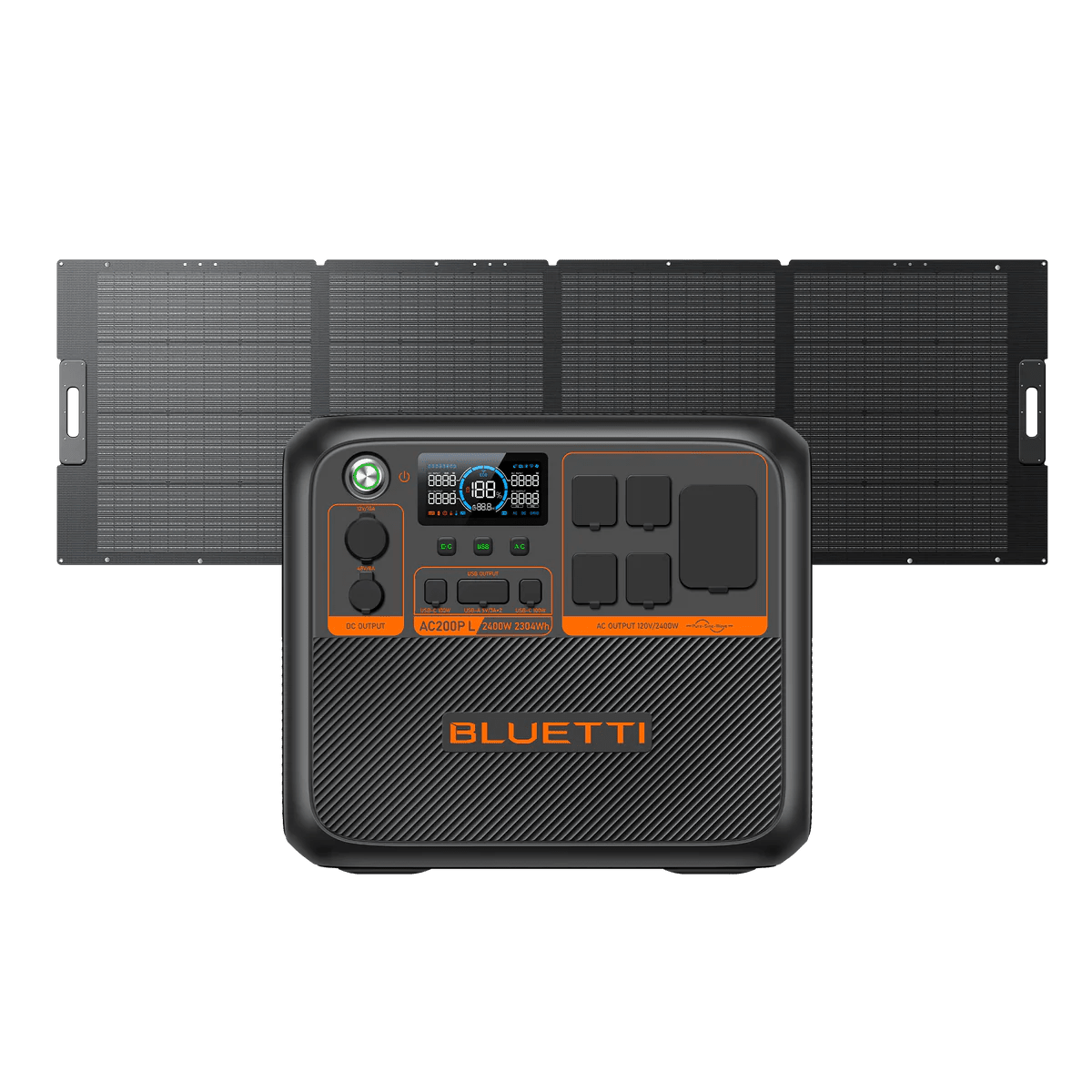 BLUETTI AC200P L Portable Power Station | 2,400W 2,304Wh-EcoPowerit