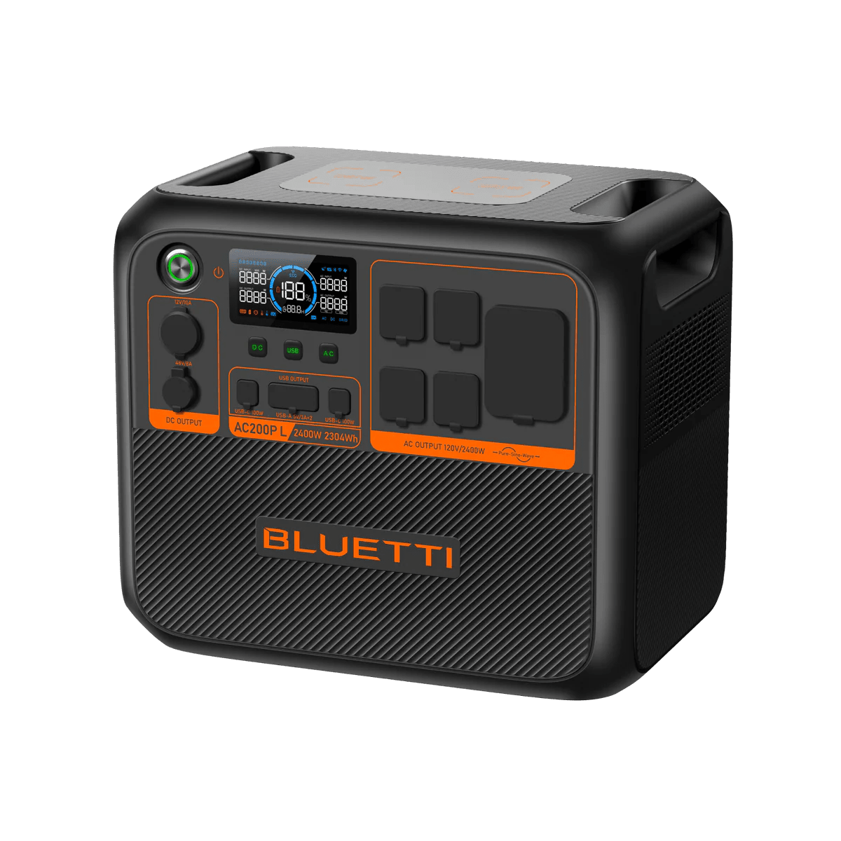 BLUETTI AC200P L Portable Power Station | 2,400W 2,304Wh-EcoPowerit
