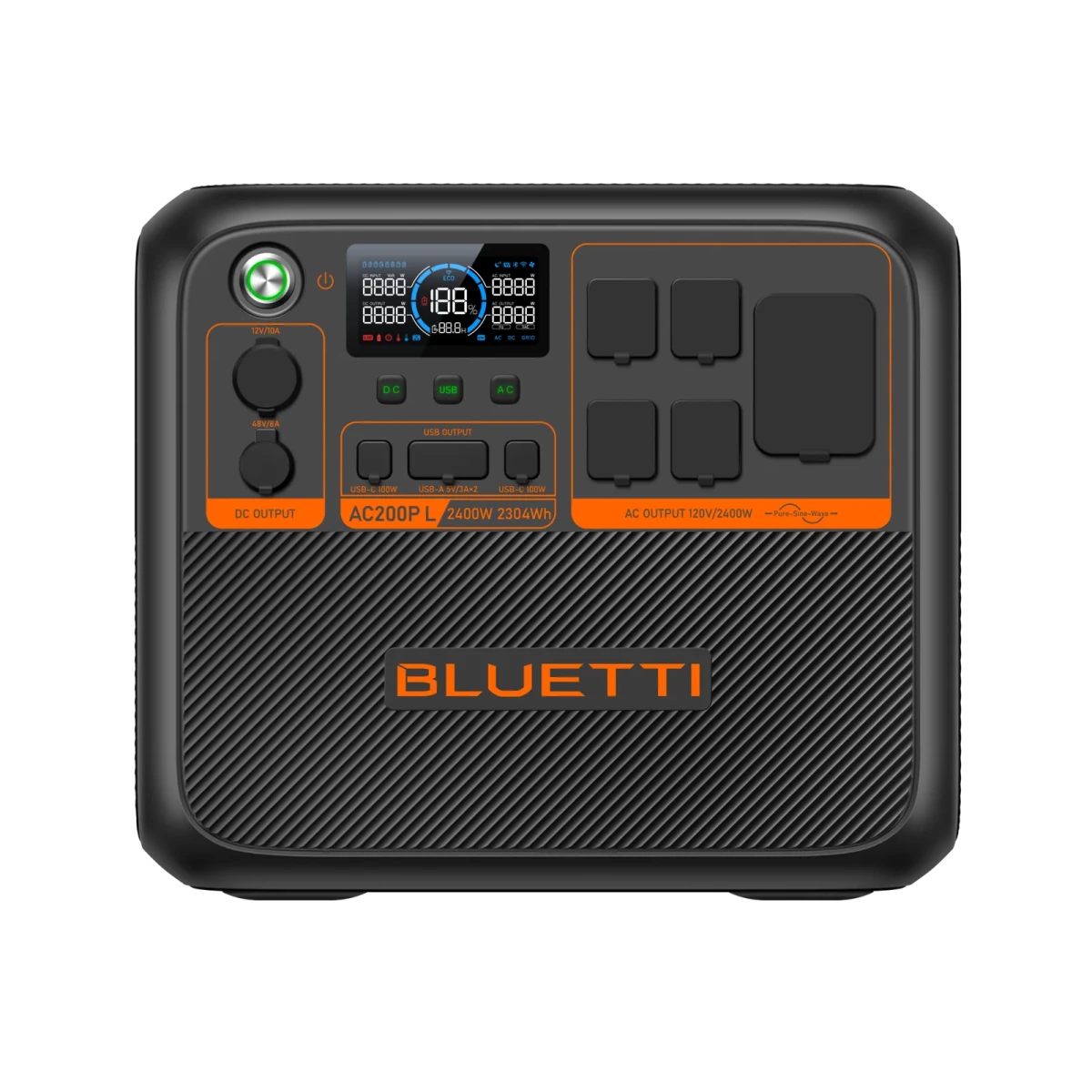 BLUETTI AC200P L Portable Power Station | 2,400W 2,304Wh-EcoPowerit