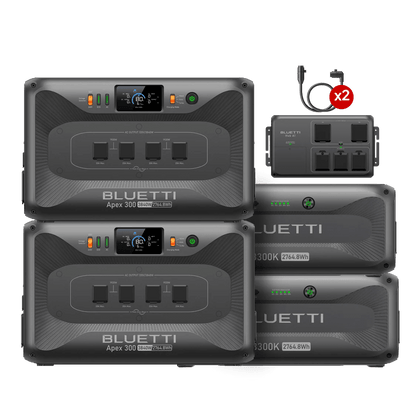 BLUETTI Apex 300 Versatile Power Station | 3,840W, 2,764.8Wh-Advanced-EcoPowerit