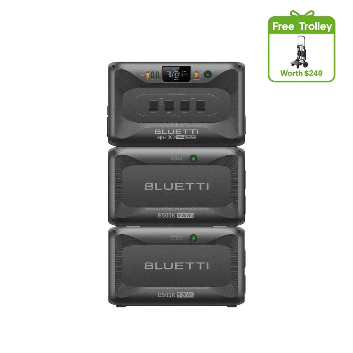 BLUETTI Apex 300 Versatile Power Station | 3,840W, 2,764.8Wh-Advanced-EcoPowerit