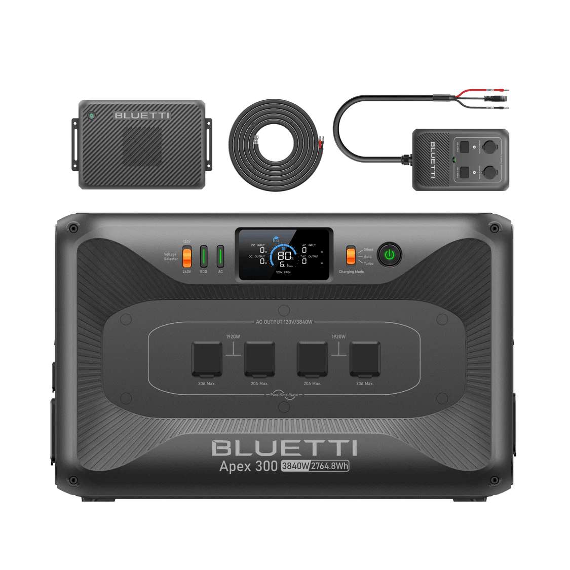 BLUETTI Apex 300 Versatile Power Station | 3,840W, 2,764.8Wh-Basic-EcoPowerit
