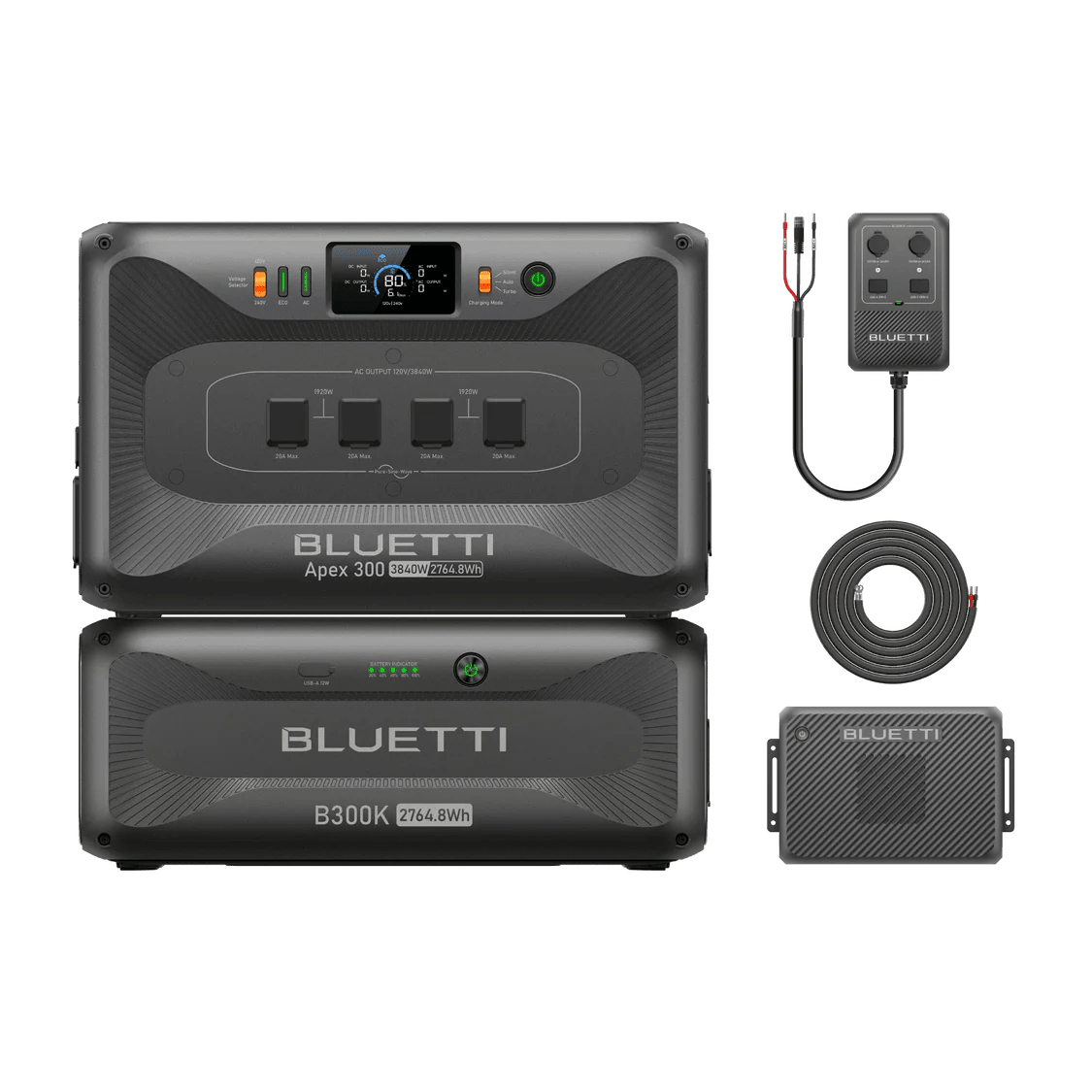BLUETTI Apex 300 Versatile Power Station | 3,840W, 2,764.8Wh-Basic-EcoPowerit