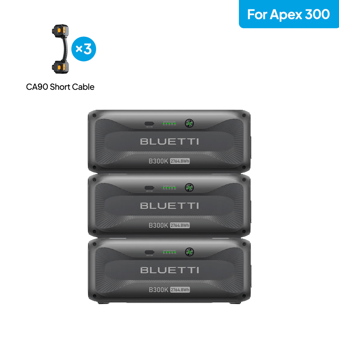 BLUETTI B300K Expansion Battery | 2,764.8Wh-EcoPowerit