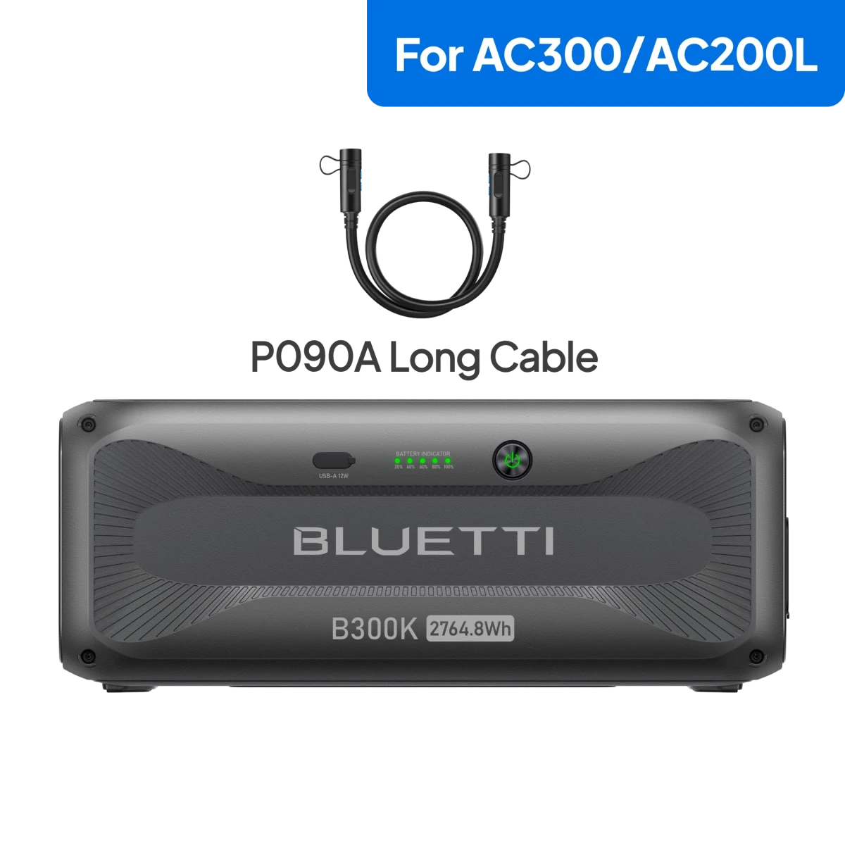 BLUETTI B300K Expansion Battery | 2,764.8Wh-EcoPowerit
