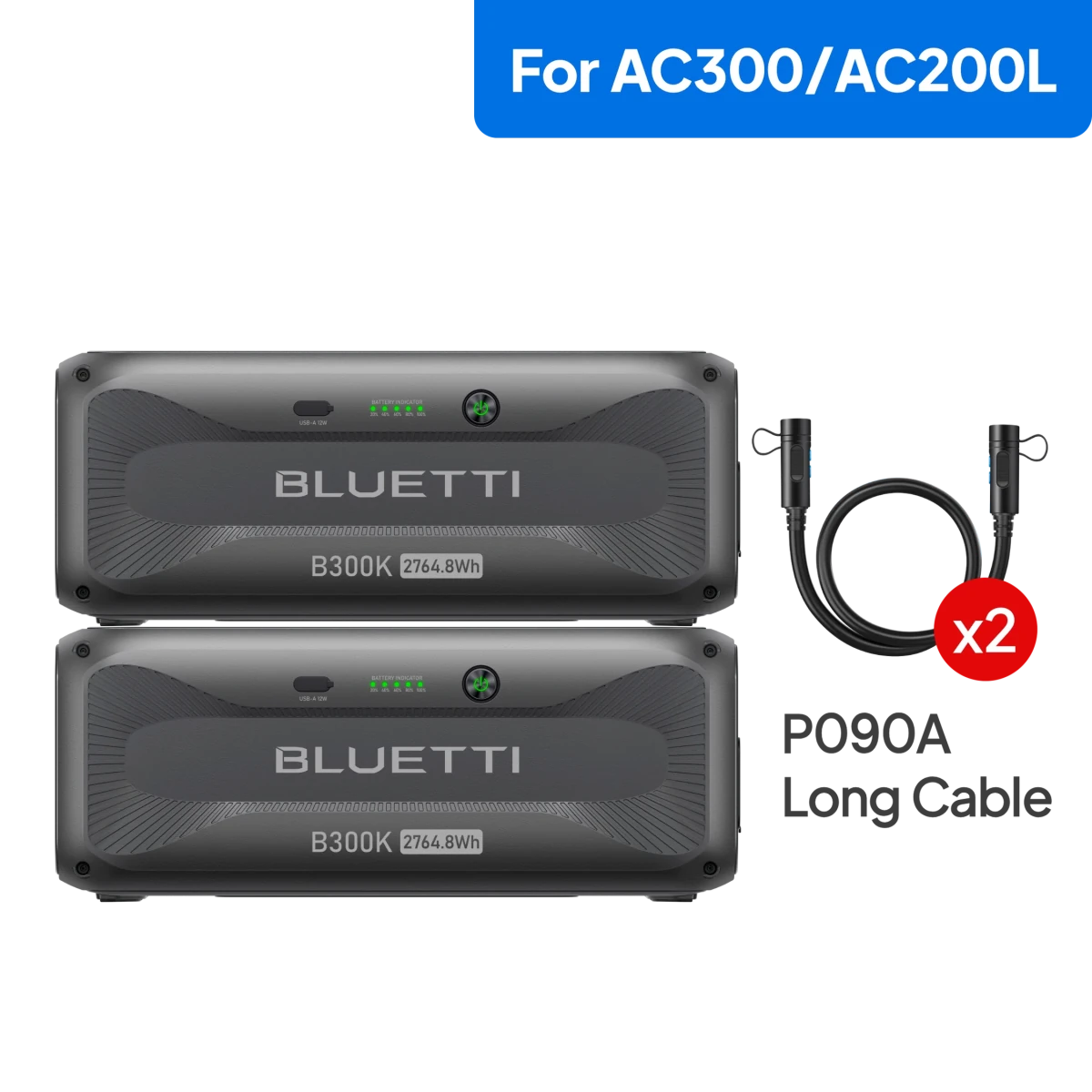 BLUETTI B300K Expansion Battery | 2,764.8Wh-EcoPowerit