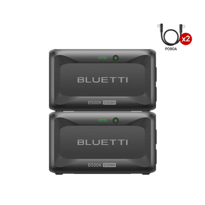 BLUETTI B500K Expansion Battery | 5,120Wh-EcoPowerit