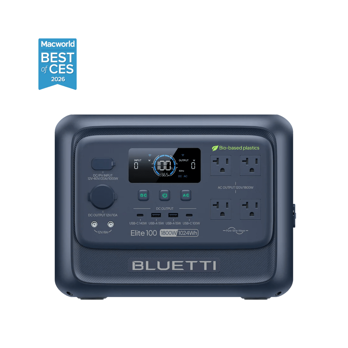 BLUETTI Elite 100 V2 Bio-based-EcoPowerit