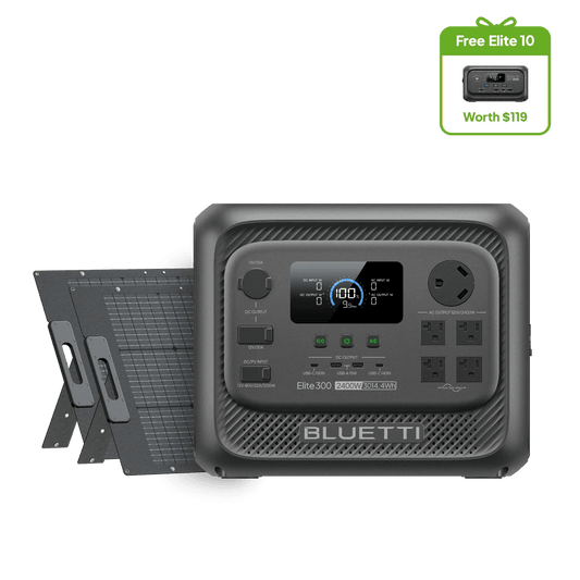 BLUETTI Elite 300 Portable Power Station | 3,014Wh, 2,400W-EcoPowerit
