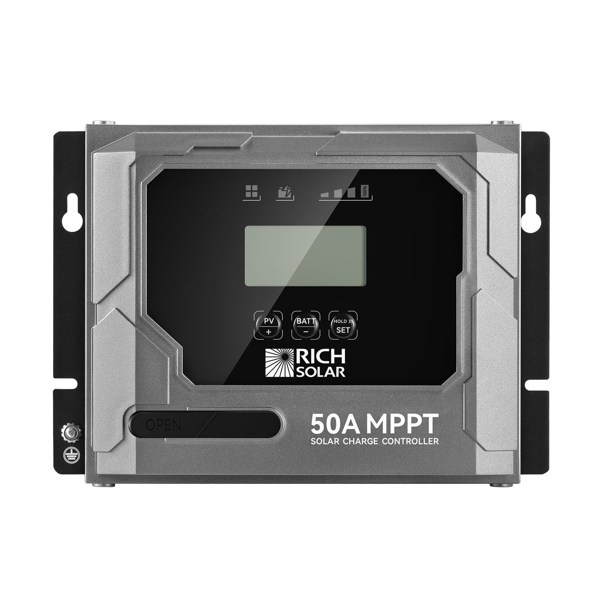 Rich Solar BRAVO |MPPT Solar Charge Controller | Premier 12V/24V MPPT Solar Controller for RVs, Trailers, Campers, Vans, Boats, Off-Grid