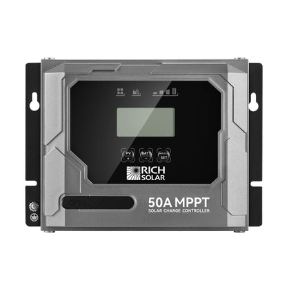 Rich Solar BRAVO |MPPT Solar Charge Controller | Premier 12V/24V MPPT Solar Controller for RVs, Trailers, Campers, Vans, Boats, Off-Grid