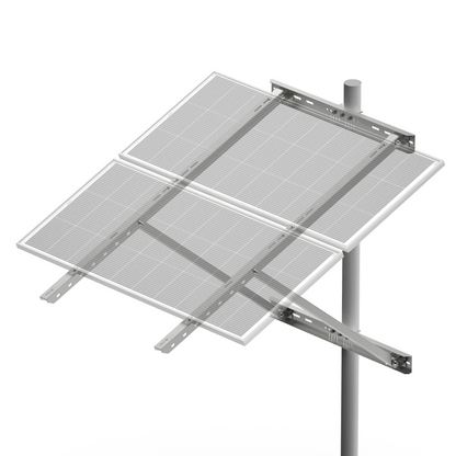 Rich Solar Adjustable Solar Pole Mount Bracket Kit