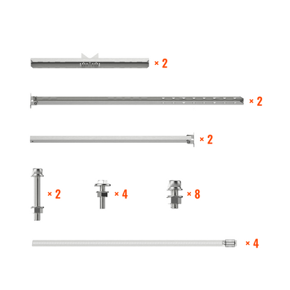 Rich Solar Adjustable Solar Pole Mount Bracket Kit