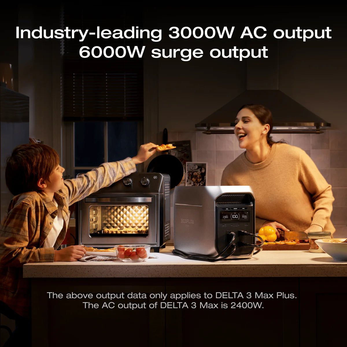 EcoFlow DELTA 3 Max Plus Portable Power Station (2048Wh)