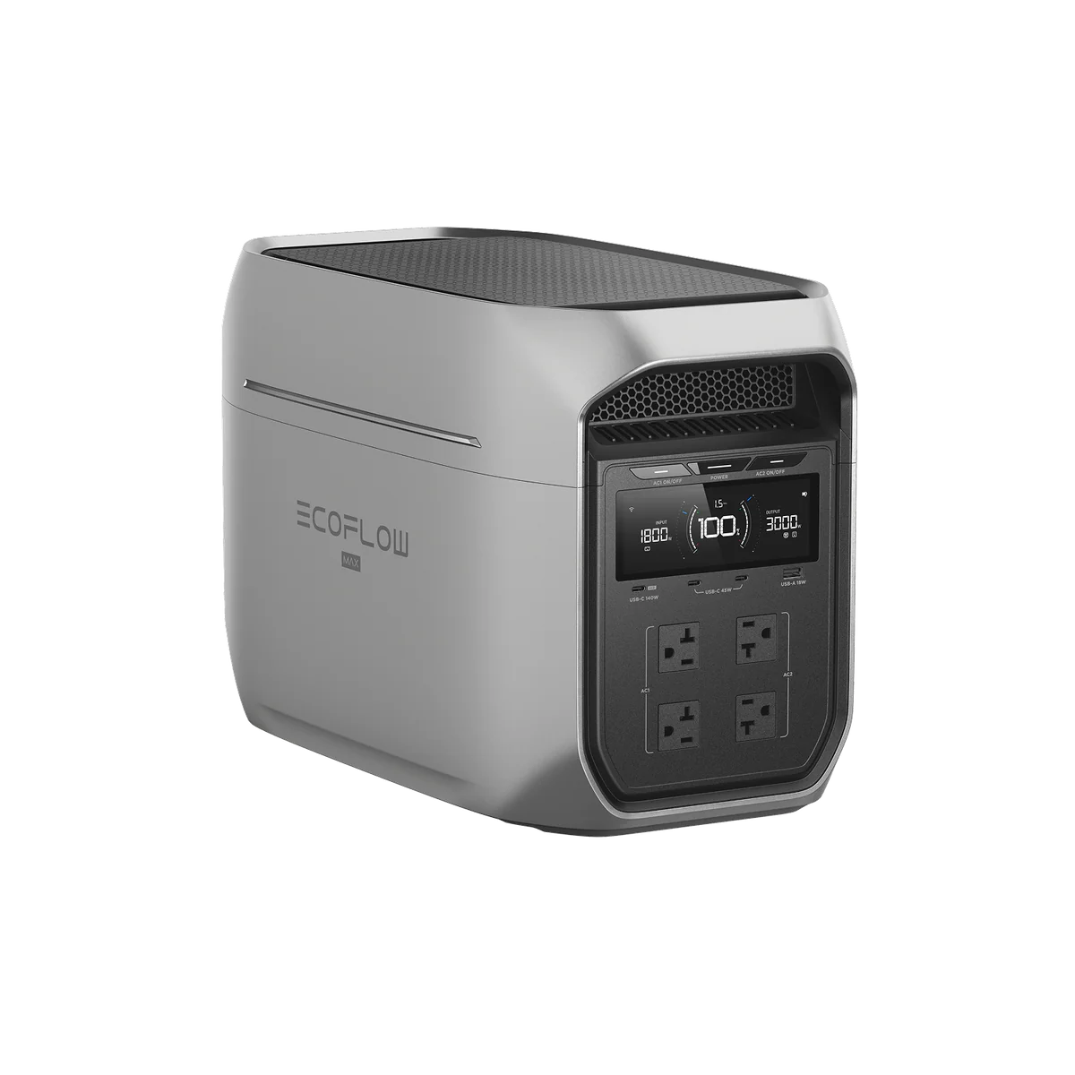 EcoFlow DELTA 3 Max Plus Portable Power Station (2048Wh)