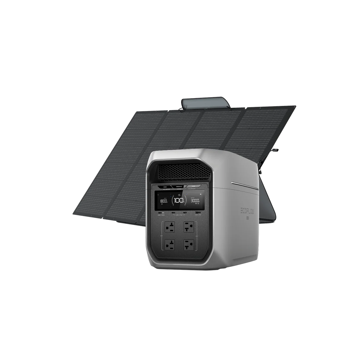 EcoFlow DELTA 3 Max Plus +400W solar panel Solar Generator