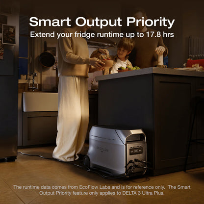 EcoFlow DELTA 3 Ultra Plus + DELTA 3 Max Plus Smart Extra Battery