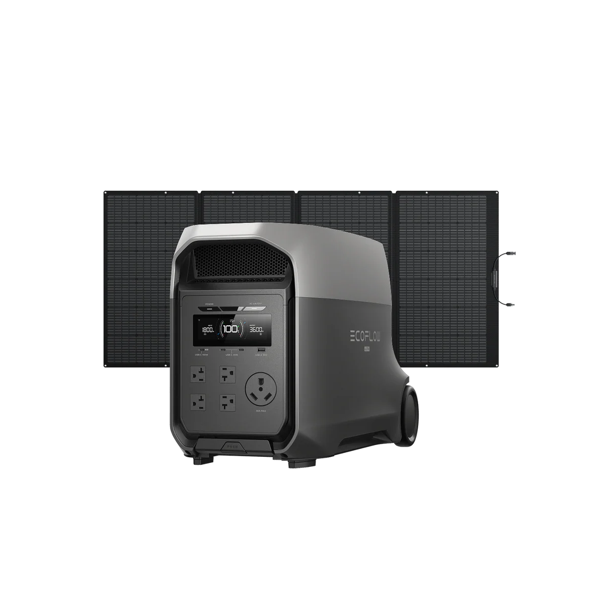 EcoFlow DELTA 3 Ultra +400W solar panel Solar Generator