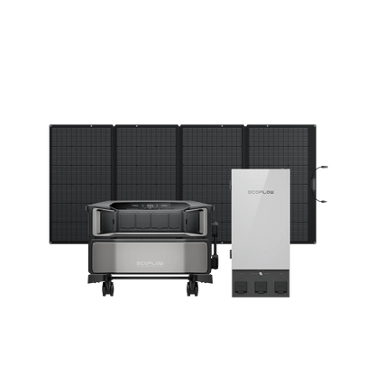 EcoFlow| DELTA Pro Ultra+Smart Home Panel2+400W Portable Solar Panel