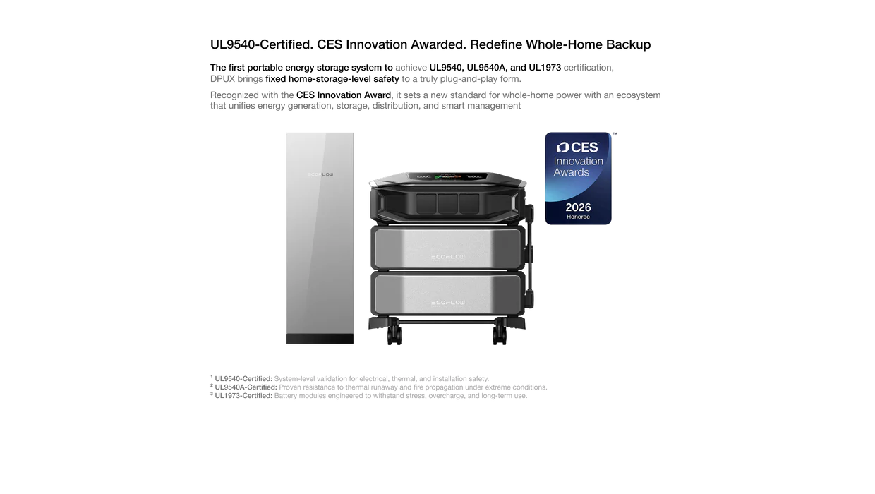 EcoFlow DELTA Pro Ultra X Whole-Home Backup Power