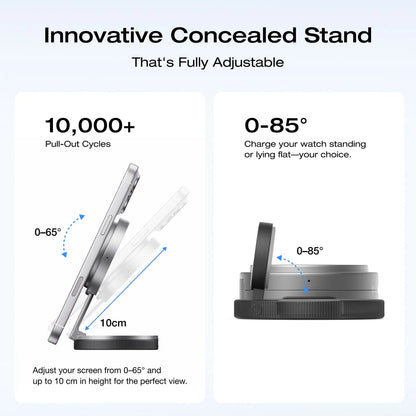 EcoFlow RAPID Mag Qi2.2 Wireless Charging Station (3-in-1 Foldable)