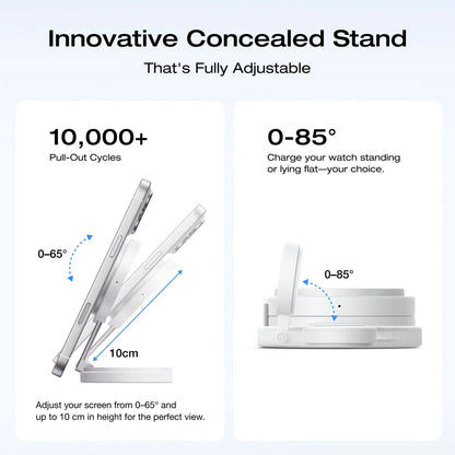 EcoFlow RAPID Mag Qi2.2 Wireless Charging Station (3-in-1 Foldable)