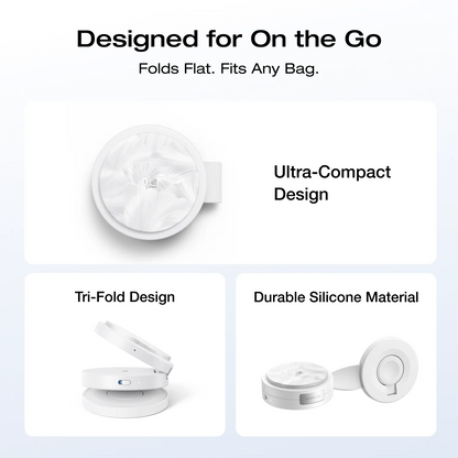 EcoFlow RAPID Mag Qi2.2 Wireless Charging Station (3-in-1 Foldable)