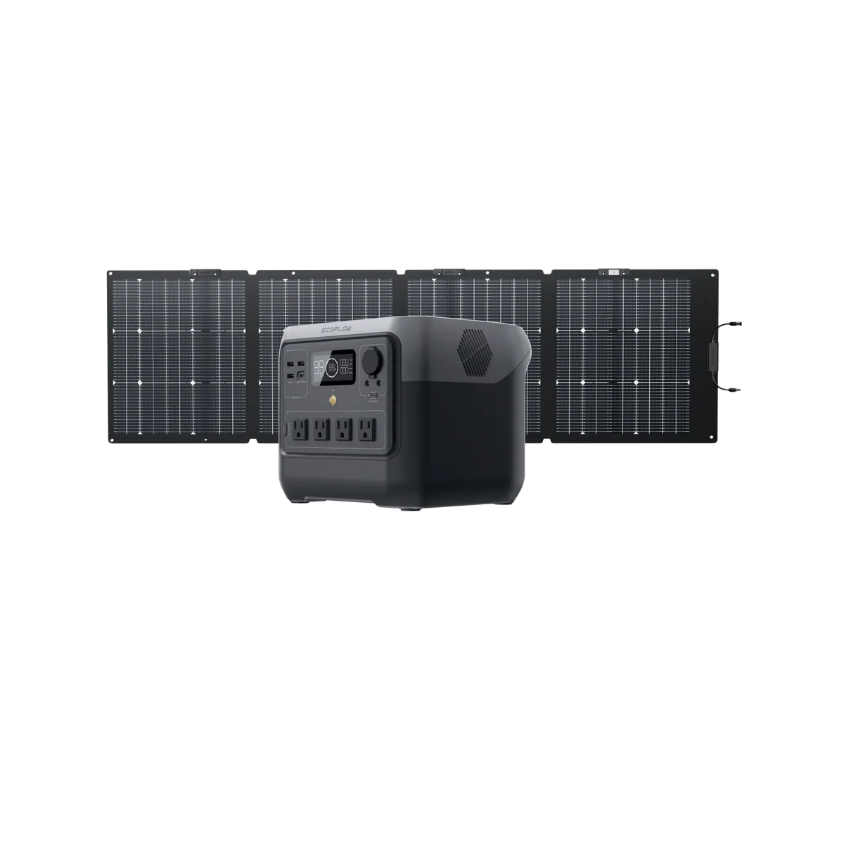 EcoFlow RIVER 2 Pro+1*160W Portable Solar Panel Solar Generator
