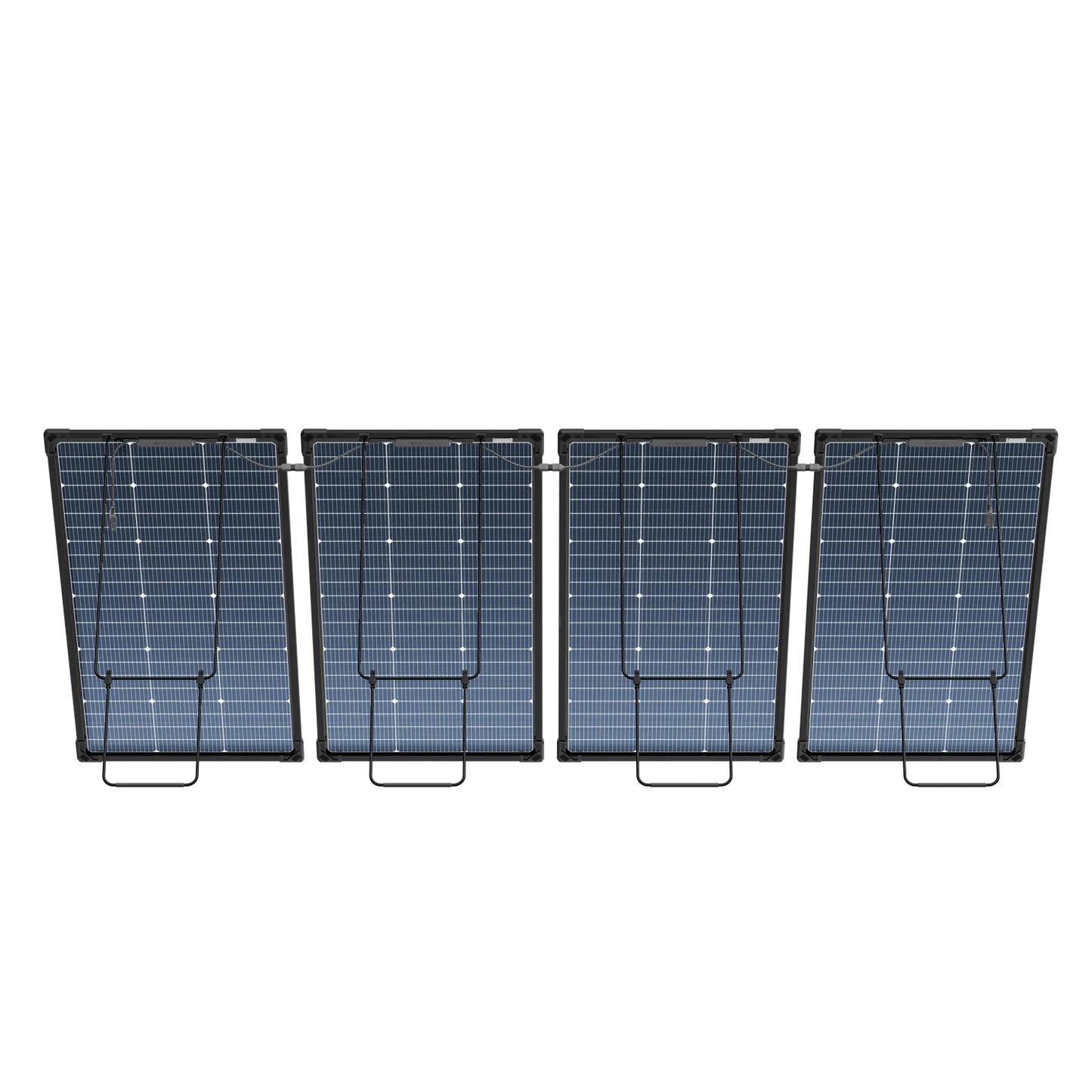 EcoFlow|DELTA Pro Ultra+500W (4*125W) Bifacial Modular Solar panels kit X2
