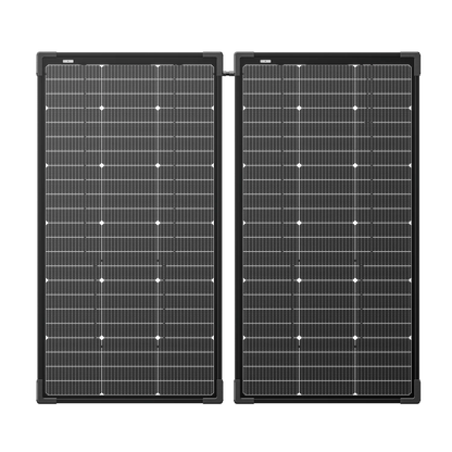 EcoFlow|DELTA Pro Ultra+500W (4*125W) Bifacial Modular Solar panels kit X2