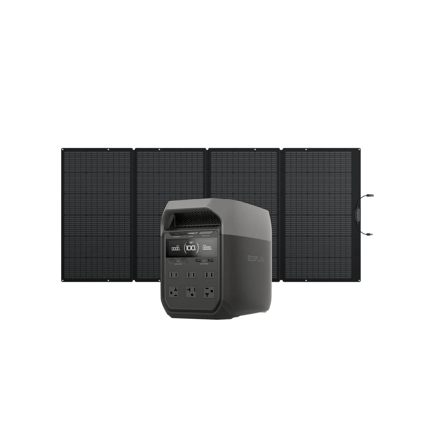 EcoFlow|400W Portable Solar Panel - EcoPowerit