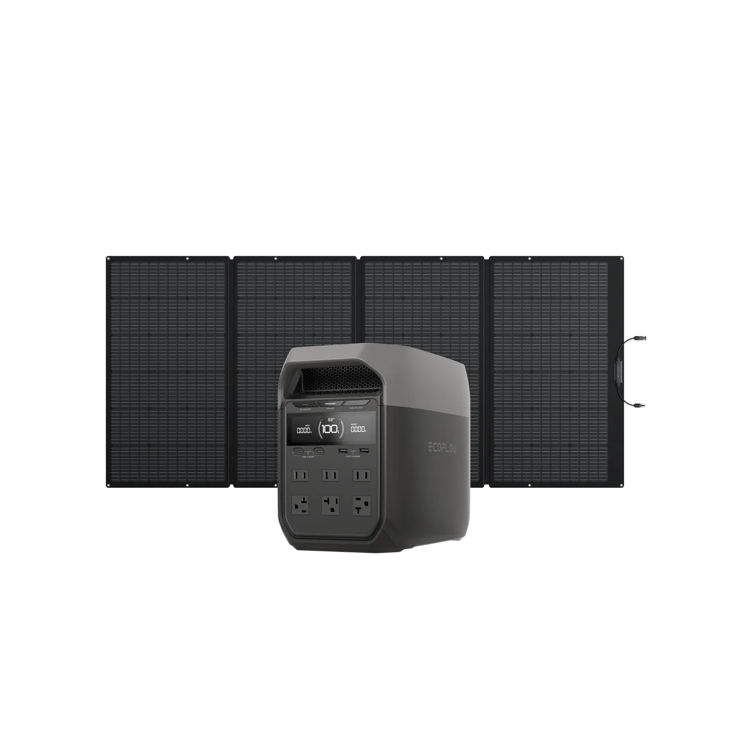 EcoFlow|400W Portable Solar Panel - EcoPowerit