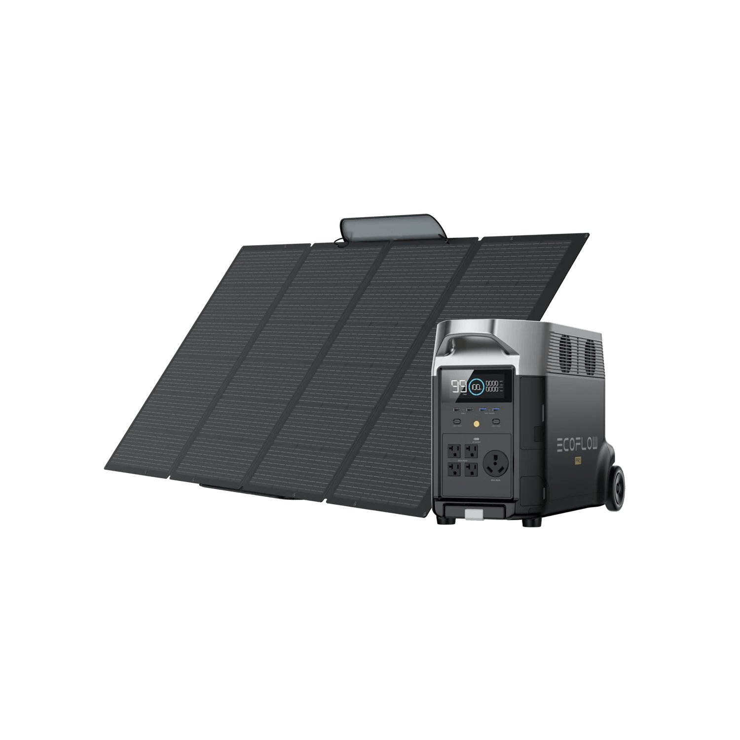 EcoFlow|400W Portable Solar Panel - EcoPowerit