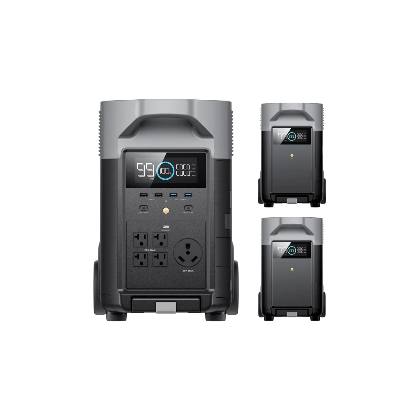 EcoFlow|DELTA Pro + DELTA Pro Smart Extra Battery Bundle