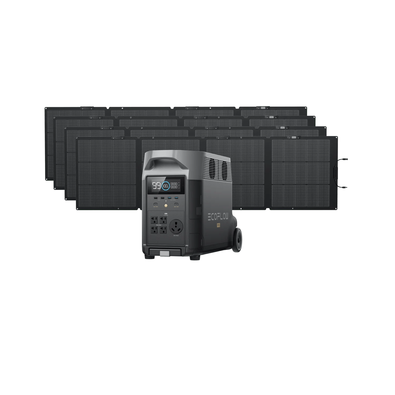 EcoFlow|DELTA Pro + 220W Solar Panel Bundle - EcoPowerit