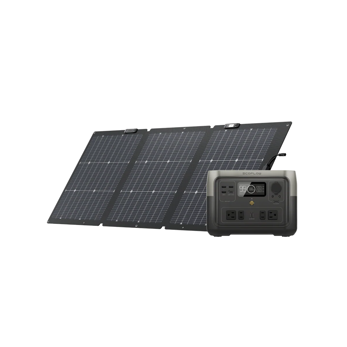 EcoFlow RIVER 2 Max Solar Generator PV160W