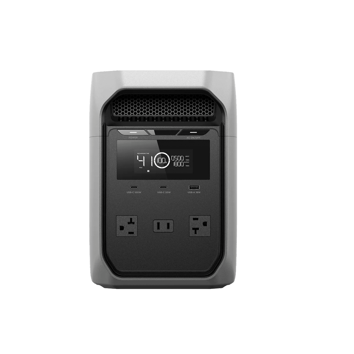 EcoFlow DELTA 3 CLASSIC Portable Power Station-Light Gray-EcoPowerit