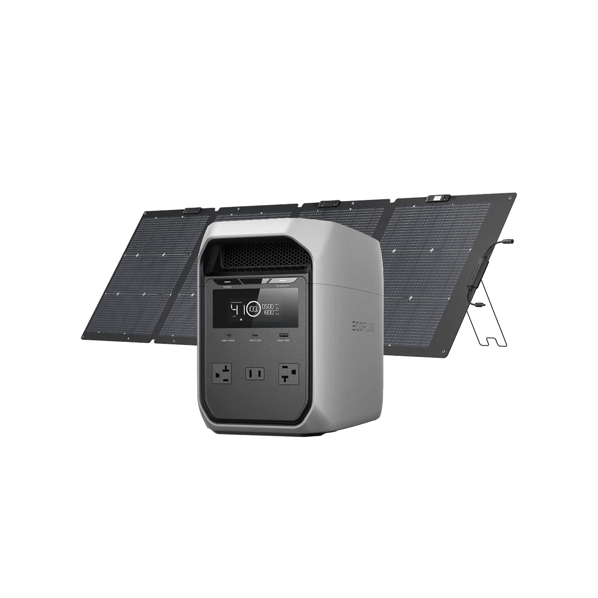 EcoFlow DELTA 3 CLASSIC Solar Generator (220W)-EcoPowerit